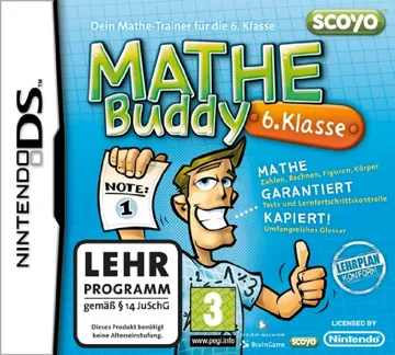 Mathe Buddy - 5. Klasse (Europe) (Fr,De,It) box cover front